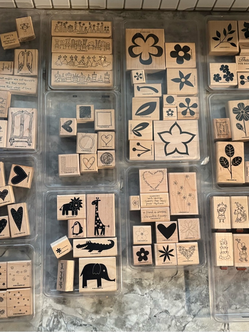 Stampin' Up! Stamp Sets—Fifteen Sets Total